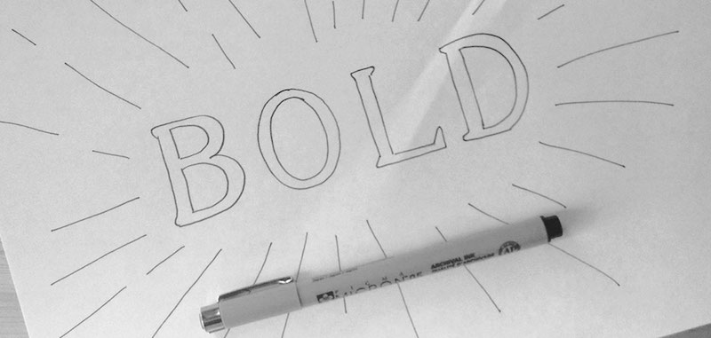 lettering-bold